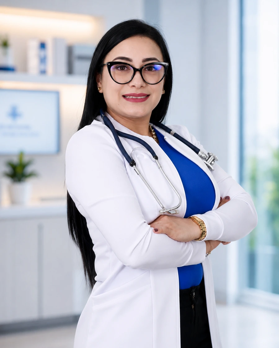 Dra. Virginia Ramos, cardióloga internista y especialista en ecocardiografía